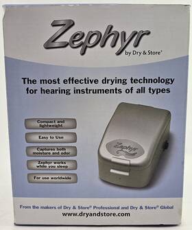Ztp170214968 Zephyr By Dry And Store Hearing Aid Dryer New