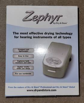 Ztp211223916 Zephyr -dry And Store Hearing Aid Dryer Extend The Life Of Your Aids