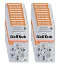 Icelltech Size 312 Zinc Air 1.45V Hearing Aid Batteries (120 Pack). Fixed Price $28.49.
