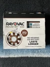 Rayovac Proline Advanced Hearing Aid Batteries-size 312 (48 Pack). Fixed Price $19.97.