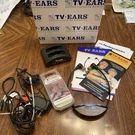 Tv Ears Wireless Headphones 2.3MHZ System Charging Base Power Cord Tips++. Fixed Price $32.99.