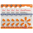 Zenipower Size 13 1.45V Zinc-air Hearing Aid Batteries (30 Pack). Fixed Price $10.95.
