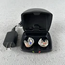 Starkey Custom Ite Hearing Aids W/ Charging Case & Charger Please Read. Fixed Price $150.00.