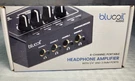 New! Blucoil Audio 4 Channel Portable Headphone Amplifier. Fixed Price $22.95.