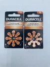 Lot 2 Packages Hearing Aid Batteries Duracell Zinc Air 1.45V 05784 16 Total. Fixed Price $19.99.