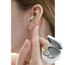 New Zhongde ZDC-900E-12 Rechargeable In-ear Hearing Aids Pair Gold W/ Case. Fixed Price $59.99.