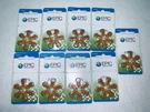 Epic Hearing Healthcare Batteries 6PACKS Lot #6069 54 Total Zinc Air 13 Nos. Fixed Price $42.28.