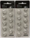 Pack Oticon Minifit 12MM Bass Double Vent For Hearing AIDS/20 Domes Total. Fixed Price $18.99.