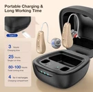 Nvboty Hearing Aids, Rechargeable W/noise Cancelling, Amplifier, Model: M2231. Fixed Price $250.00.