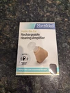 Nuvomed Inside-the-ear Hearing Amplifier With Case, Sealed. Fixed Price $9.99.