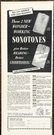 1949 Hearing Aids Elmsford Ny Print Ad 2 New Wonder-working Sonotones. Fixed Price $17.85.