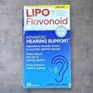 Lipo Flavonoid Advanced Hearing Support, 30 Caplets. Exp 03/2026. Fixed Price $19.99.