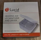 Lucid Hearing Aid Uv Sanitizer And Dryer 30 Minute Sterilization New. Fixed Price $20.00.