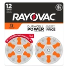 Rayovac Size 13 Hearing Aid Batteries (12 Pack),. Fixed Price $12.99.