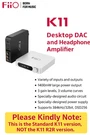Fiio K11 Desktop Balanced Usb Dac & Headphone Amp 1400MW Hi-res (black, Plug). Fixed Price $124.99.