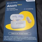Audien Atom Pro 2 Wireless Rechargeable Otc Hearing Aids New Sealed. Fixed Price $55.00.