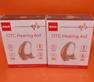 Rca Otc Hearing Aids IP22 Water Resistant Rechargeable Color Beige Right & Left. Fixed Price $45.59.