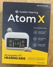 Audien Hearing Atom X Recheargeable Otc Aids... Free S&h!. Fixed Price $99.99.