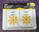 Equate Hearing Aid Batteries Size 10 32 Pack Exp 06/2027 Sealed. Fixed Price $9.99.