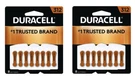 16 Pack - Size 312 Hearing Aid Batteries Duracell. Fixed Price $16.99.