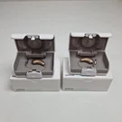 Unitron Moxi All 700 Amber Suede Rechargeable Left & Right Hearing Aid Set. Fixed Price $599.99.