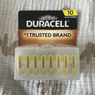 Duracell Hearing Aid Batteries With Easy-fit Tab, Size Pack (DA10B32). Fixed Price $5.99.