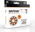 Rayovac Proline Advanced Hearing Aid Batteries Size 13 (48 Pack). Fixed Price $14.90.