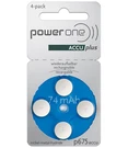 Power One Accu Plus Size 675 Rechargeable Hearing Aid Batteries Exp 2013/2015. Fixed Price $6.95.