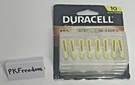 4 Pack-duracell Hearing Aid Batteries With Easy-fit Tab Qty Size DA10B32. Fixed Price $14.99.