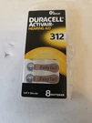 Duracell - Activair Hearing Aid Batteries 312 8 Pack W/ Easytab, Exp. 2/24. Fixed Price $5.00.