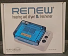 Renew Hearing Aid Dryer And Freshener Model DB-100 Serene Innovations Usa Nib. Fixed Price $22.50.