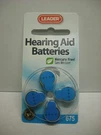 Leader Battery Hearing Aid #675 4 Count. Fixed Price $11.98.