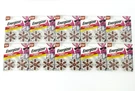 *120 Count* Ten 12-PACKS Energizer 312 Hearing Aid Battery Brown Tab Exp 12/29. Fixed Price $28.95.