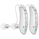 Pair Bte Digital Rechargeable Hearing Aid Invisible Adjustable Sound Amplifier. Fixed Price $40.99.
