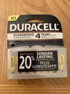 Duracell Pack #10 Hearing Aid Batteries Easy Tab DA10B24ZM H8. Fixed Price $14.00.