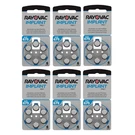 36X Rayovac Implant Pro Size 675 Mf PR44 Hearing Aid Batteries. Fixed Price $29.69.