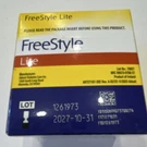 Abbott Freestyle Lite Glucose Blood Test Strips 100CT Exp 2027 No Coding. Fixed Price $70.00.