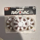 Rayovac Size 312 Hearing Aid Batteries Zinc-air 24 Pack 1.45V Disposable. Fixed Price $12.99.