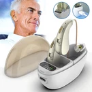 Pair Rechargeable Digital Invisible Hearing Aids Sound Voice Amplifier Mini Bte. Fixed Price $26.99.