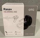 Rasav Model JH-A32BT Otc Hearing Aid With Noise Cancelling Fast Charging, Black. Fixed Price $24.69.