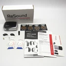 Resound Forza Bte Hearing Aid Pair With Batteries And Case - Tested Read. Fixed Price $249.98.
