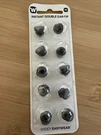 Widex Instant Double Ear-tip Size Medium, Quantity 10 Dome Pieces. Fixed Price $10.00.