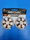 Rayovac Pack Hearing Aid Batteries - Size 312 Exp Date 2025 Mercury Free. Fixed Price $6.99.