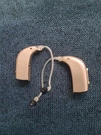 Oticon Synergy Spirit Hearing Aids Behind Volume Control & Programming. Fixed Price $129.95.