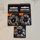 Size 13 Rayovac Loud Clear Hearing Aid Batteries Packs (8) 24 Total Exp 2027. Fixed Price $5.99.