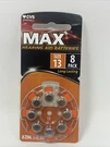 Cvs Max Hearing Aid Batteries Size 13, Ct Use By Jan 2028 Sealed New. Fixed Price $8.79.