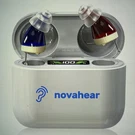 Novahear Mini In-ear Hearing Aids For Seniors Rechargeable, Invisible Earbud. Fixed Price $175.00.