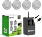LIR2025 Rechargeable Battery & Charger Kit 4-PACK 3.7V 40MAH Lithium-ion Butto. Fixed Price $34.99.