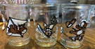 Vintage 1990 Welchs Tom And Jerry Jelly Jar Glasses Set Of 3 Turner Ent Co. Fixed Price $25.00.