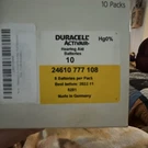 Duracell Activair Hearing Aid Batteries Size (yellow) Zinc-air 24610 777 108. Fixed Price $50.00.
